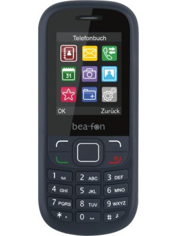 Bea-fon Classic Line C40 Dual-SIM schwarz