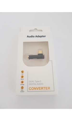 Dual Type-C Audio Adapter TS-AL319 